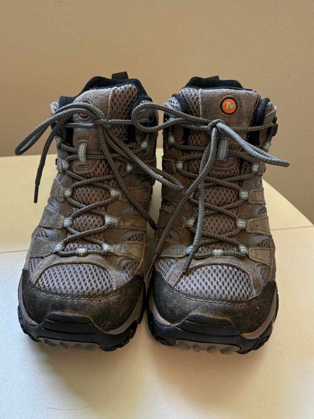 Merrell Waterproof Hiking Boots - Size 8W
